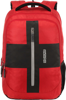 

American Tourister 75O (0) 00 001 32 L Laptop Backpack(Red, Black), 01 red