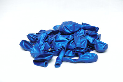 shopely Solid hd blue HD balloons pack of 100 Balloon(Blue, Pack of 100)