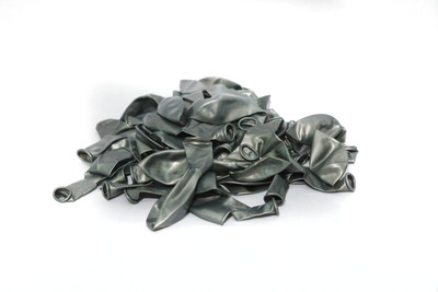 

shopely Solid Silver HD balloons pack of 100 Balloon(Silver, Pack of 100)