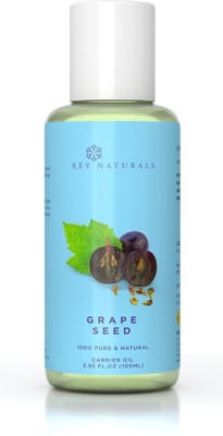 

Rey Naturals Coldpressed Grapeseed Carrier Oil - Pure & Natural(105 ml)