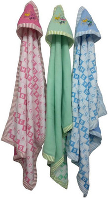 

SpringLoom Cotton Terry 200 GSM Bath Towel(Pack of 3, Multicolor)