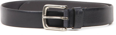 

U.S. Polo Assn Men Blue Genuine Leather Belt, Navy