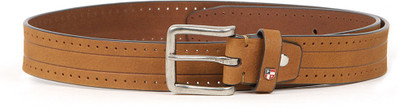 

U.S. Polo Assn Men Brown Genuine Leather Belt, Tan