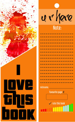 

TheFlauntStore I Love This Book - Bookmark27 Paperback Bookmark(Quotes, Multicolor)