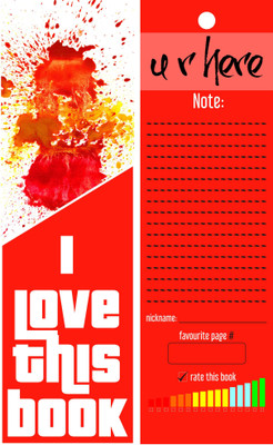 

TheFlauntStore I Love This Book - Bookmark29 Paperback Bookmark(Quotes, Multicolor)