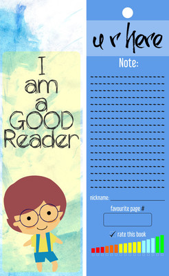 

TheFlauntStore I am a good reader - Bookmark1 Paperback Bookmark(Quotes, Multicolor)
