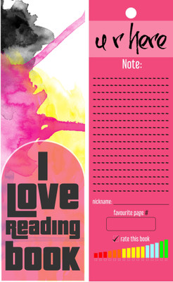 

TheFlauntStore I Love Reading This Book - Bookmark19 Paperback Bookmark(Quotes, Multicolor)