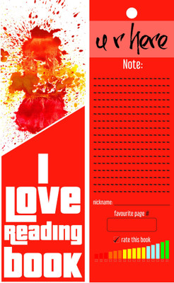 

TheFlauntStore I Love Reading This Book - Bookmark15 Paperback Bookmark(Quotes, Multicolor)