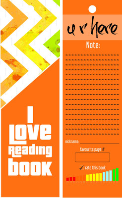 

TheFlauntStore I Love Reading This Book - Bookmark3 Paperback Bookmark(Quotes, Multicolor)