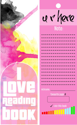 

TheFlauntStore I Love Reading This Book - Bookmark17 Paperback Bookmark(Quotes, Multicolor)