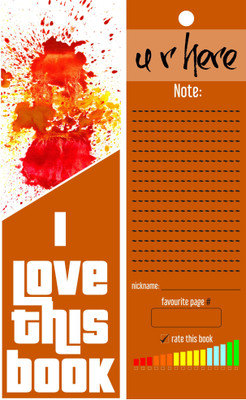 

TheFlauntStore I Love This Book - Bookmark30 Paperback Bookmark(Quotes, Multicolor)