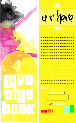 

TheFlauntStore I Love This Book - Bookmark38 Paperback Bookmark(Quotes, Multicolor)