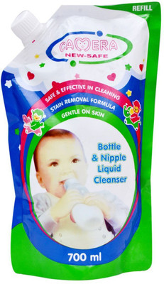 

Chinmay Kids Baby Bottle And Nipple Liquid Cleanser for Fruits, Bottles,sippers, Accessories & Toys (700ml Refill pack)(White)