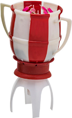 

ENJOY Red & White FIFA Soccer World Cup Musical Candle(Red, Pack of 1)