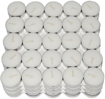 

JaipurCrafts Wax (set of 150) Candle(White, Pack of 1)