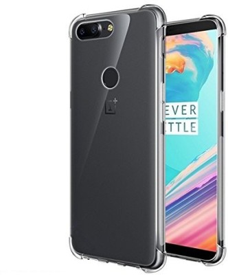 FITSMART Bumper Case for OnePlus 5T A5010(Transparent, Shock Proof, Silicon, Pack of: 1)