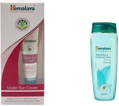 

Himalaya under eye cream, toner(Set of 2)