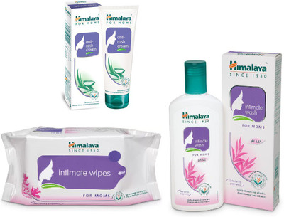 

Himalaya Anti Rash Cream, Intimate Wipes, Intimate Wash(Set of 3)