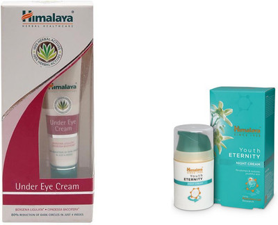 

Himalaya under eye cream, youth night cream(Set of 2)