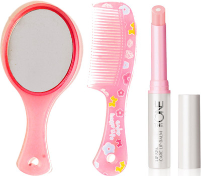

Oriflame Sweden The ONE Lip Spa Care Lip Balm 1.7g ( Transparent - 31442 ) With Mirror & Comb Set(Set of 3)
