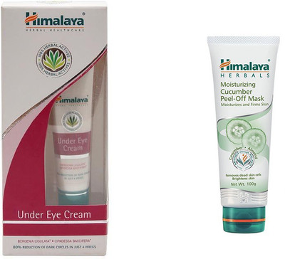 

Himalaya under eye cream, cucumber peel of mask(Set of 2)