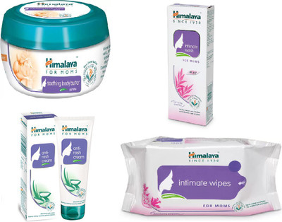 

Himalaya Soothing Body Butter, Intimate Wash, Anti Rash Cream, Intimate Wipes(Set of 4)