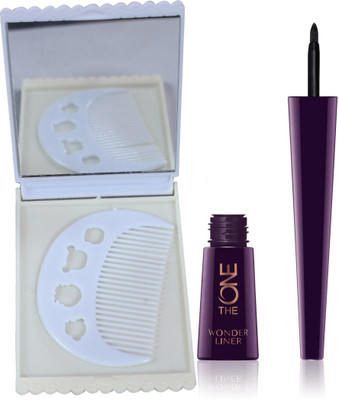 

Oriflame Sweden The ONE Wonder Liner 2.5ml ( Black - 31586 ) With Comb & Mirror Set(Set of 3)