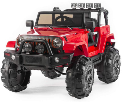 

Baybee Car Battery Operated Ride On(Maroon), Red