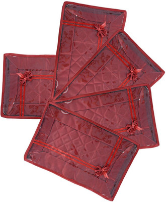 

Indi Bargain Satin Designer Petticoat Cover Set Set of 5(Maroon)