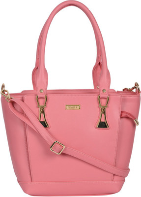 

FINEST Shoulder Bag(Pink, Gold), Gold;pink