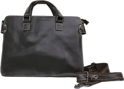 

Gino Romano Messenger Bag(Black, Brown)