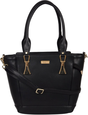 

FINEST Shoulder Bag(Black, Gold)