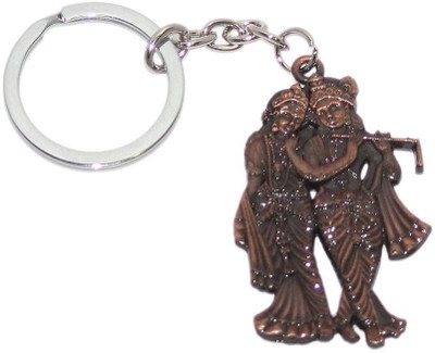 

Aura Imported Full Metal Radha Krishna Key Chain
