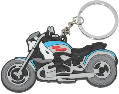 

Aura Royal Enfield Bike Shape Rubber Key Chain