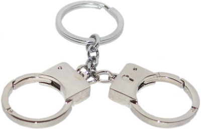 

Aura Imported Full Metal Handcuff Hand Cuff Key Chain
