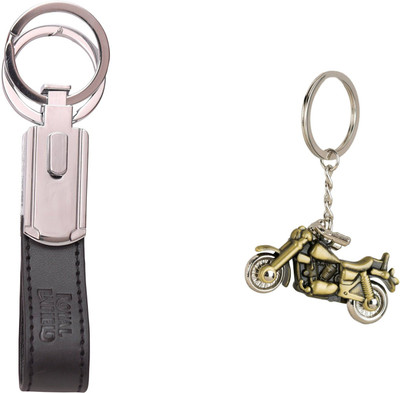 

Shubheksha Combo of Royal Enfield & Metallic Bike Key Chain