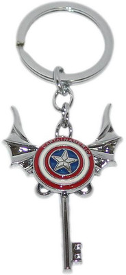 

Aura Imported Full Metal Revolving Captain America Key Chain