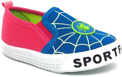 

TeeniTiny Boys & Girls Slip on Loafers(Pink