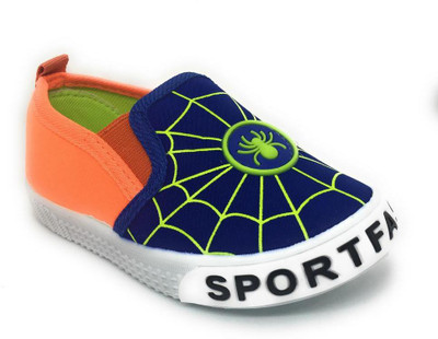 

TeeniTiny Boys & Girls Slip on Loafers(Orange