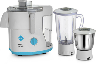 

Bestech EZO 500 W Juicer Mixer Grinder(White, Clear, 2 Jars), Clear;white