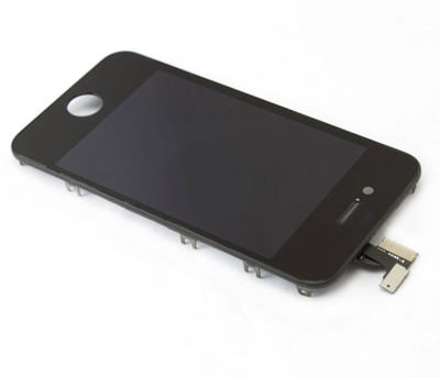 

AS Communications LCD Mobile Display for Apple iPhone 4(With Touch Screen Digitizer, Black)