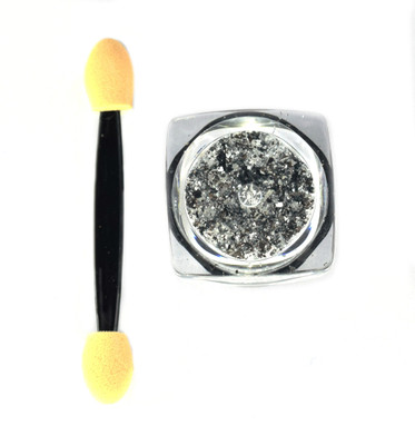 

Savni nail art silver nail dust glitter(Pink)