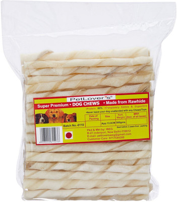 

Pet Lovers Chewstix, 500 g Dog Chew(500 g, Pack of 1)