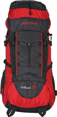 

Favria Backs N Packs Series Rucksack - 55 L(Black, Red)