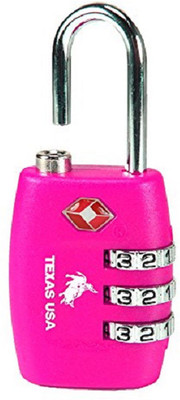 

Texas USA Mandatory for US Customs Safety Lock(Multicolor)
