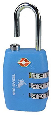 

Texas USA Mandatory for US Customs Safety Lock(Blue)
