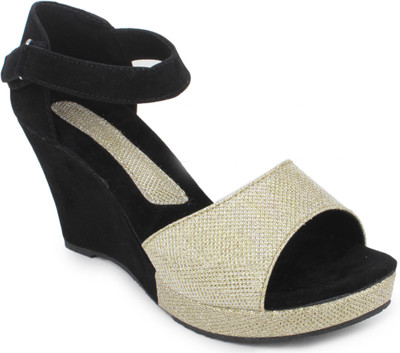 

Saffey Women Black Wedges