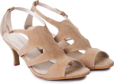 

Adorn Women Cream Heels