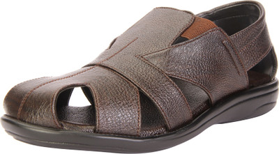 

Dokmen Men Cherry Brown Sandals