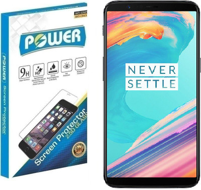 Power Tempered Glass Guard for OnePlus 5T(Pack of 1)